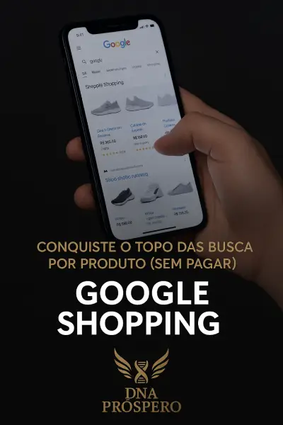 google shopping no topo