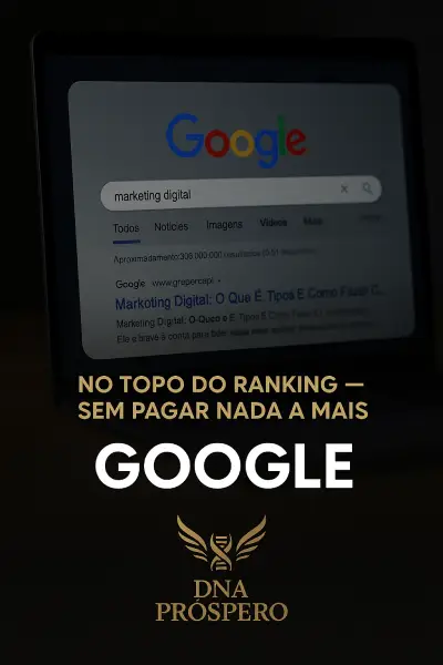 como aparecer no topo do google
